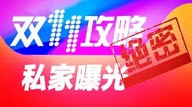 双11买什么